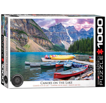 Eurographics Eurographics HDR Photography: Canoes on the Lake Puzzle 1000pcs