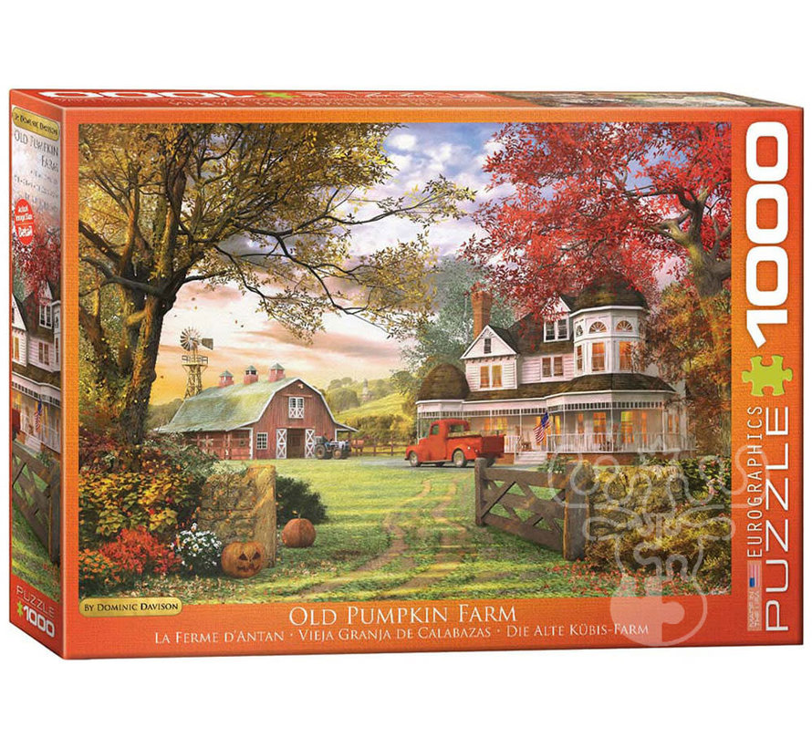 Eurographics Artist Label Davison: Old Pumpkin Farm Puzzle 1000pcs