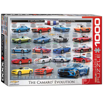 Eurographics Eurographics Automotive: Chevrolet Camaro Evolution Puzzle 1000pcs