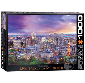 Eurographics Eurographics Cities: Montreal La Métropole Puzzle 1000pcs