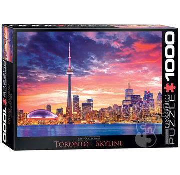 Eurographics Eurographics Cities: Toronto Skyline Puzzle 1000pcs