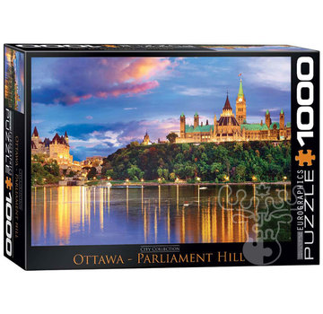 Eurographics Eurographics Photography Cities: Ottawa Parliament Hill Puzzle 1000pcs