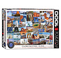 Eurographics Photography Globetrotter: USA Puzzle 1000pcs