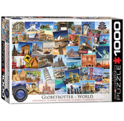 Eurographics Eurographics Globetrotter World Puzzle 1000pcs