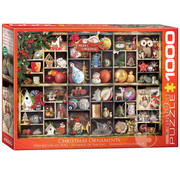 Eurographics Eurographics Seasonal: Christmas Ornaments Puzzle 1000pcs
