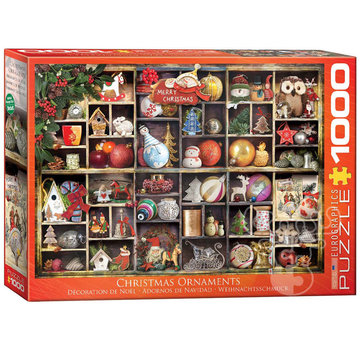 Eurographics Eurographics Christmas Ornaments Puzzle 1000pcs