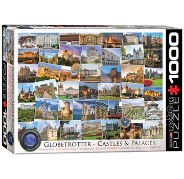 Eurographics Eurographics Photography Globetrotter: Castles & Palaces Puzzle 1000pcs RETIRED
