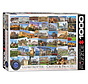Eurographics Photography Globetrotter: Castles & Palaces Puzzle 1000pcs RETIRED