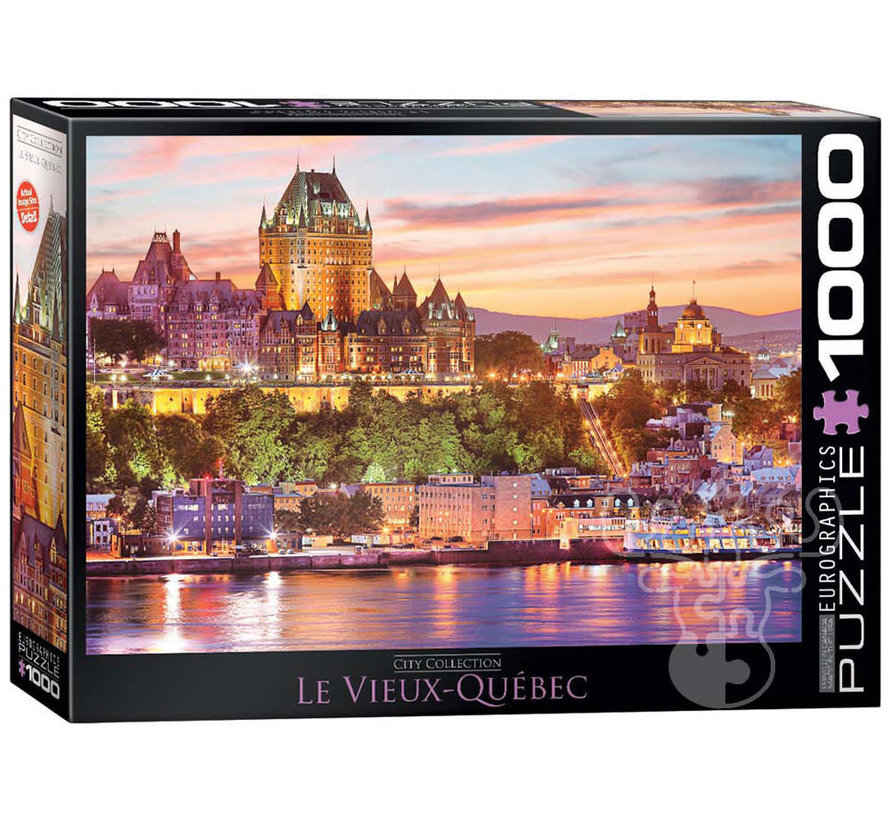 Eurographics Cities: Le Vieux-Québec Puzzle 1000pcs