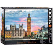 Eurographics Eurographics Photography Cities: London Big Ben Puzzle 1000pcs