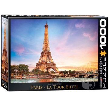 Eurographics Eurographics Cities: Paris La Tour Eiffel Puzzle 1000pcs