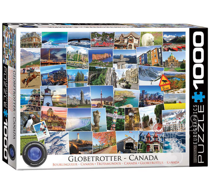 Eurographics Photography Globetrotter: Canada Puzzle 1000pcs