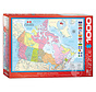 Eurographics Map of Canada Puzzle 1000pcs
