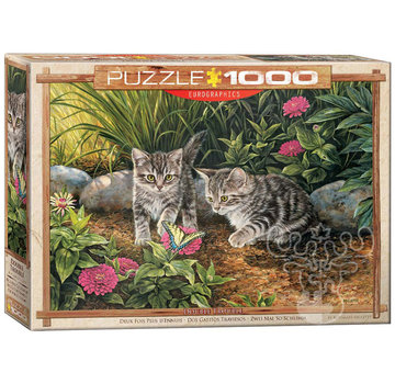 Eurographics Eurographics Double Trouble Kittens Puzzle 1000pcs RETIRED
