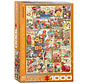 Eurographics Flowers Seed Catalogue Covers Puzzle 1000pcs