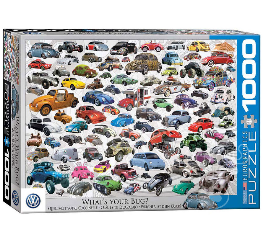 Eurographics Automotive: VW What’s Your Bug? Puzzle 1000pcs