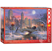Eurographics Eurographics Artist Label Davison: Christmas Eve in NYC Puzzle 1000pcs RETIRED