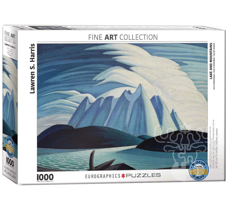 Eurographics Fine Art Harris: Lake & Mountains Puzzle 1000pcs