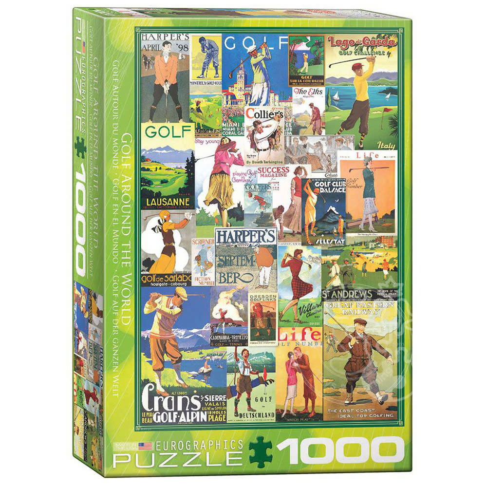 Eurographics Golf Around the World Puzzle 1000pcs Puzzles Canada