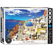 Eurographics Eurographics Photography HDR: Oia, Santorini Greece Puzzle 1000pcs