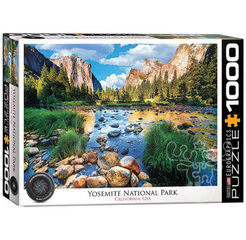 Eurographics Eurographics Photography HDR: Yosemite National Park, California Puzzle 1000pcs