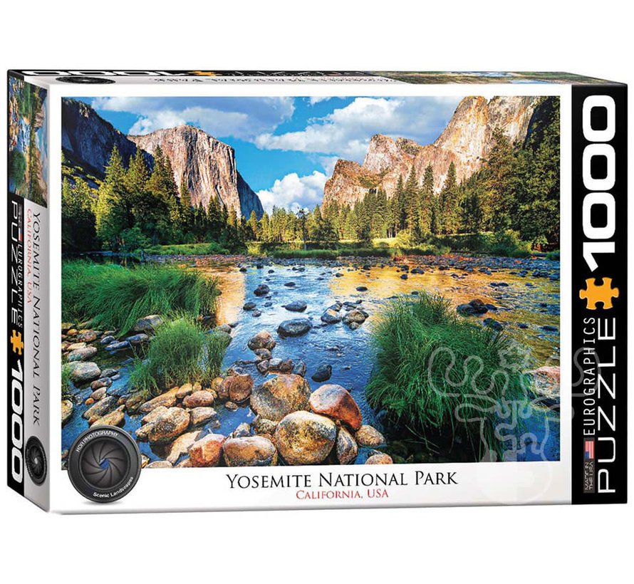 Eurographics HDR Photography: Yosemite National Park, California Puzzle 1000pcs