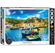 Eurographics Eurographics HDR Photography: Portofino, Italy Puzzle 1000pcs RETIRED