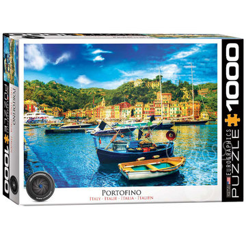 Eurographics Eurographics HDR Photography: Portofino, Italy Puzzle 1000pcs RETIRED