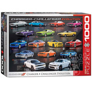 Eurographics Eurographics Automotive: Dodge Charger/Challenger Evolution Puzzle 1000pcs