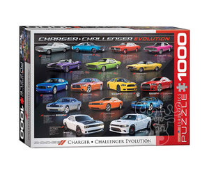 Eurographics Dodge Charger/Challenger Evolution Puzzle 1000pcs