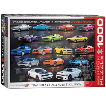 Eurographics Eurographics Automotive: Dodge Charger/Challenger Evolution Puzzle 1000pcs