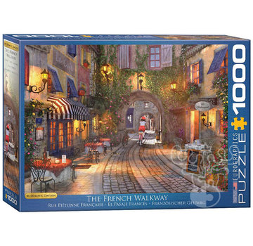 Eurographics Eurographics Artist Label Davison: The French Walkway Puzzle 1000pcs