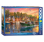 Eurographics Davison: Harbor Sunset Puzzle 1000pcs
