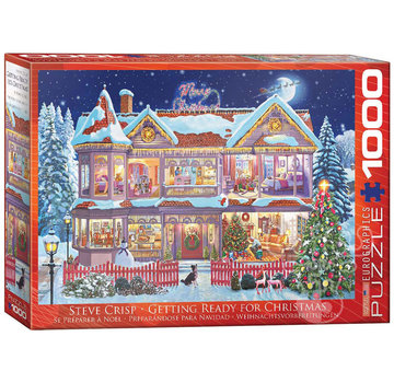 Eurographics Eurographics Artist Label Crisp: Getting Ready for Christmas Puzzle 1000pcs