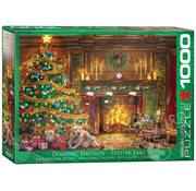 Eurographics Eurographics Artist Label Davison: Festive Labs Puzzle 1000pcs