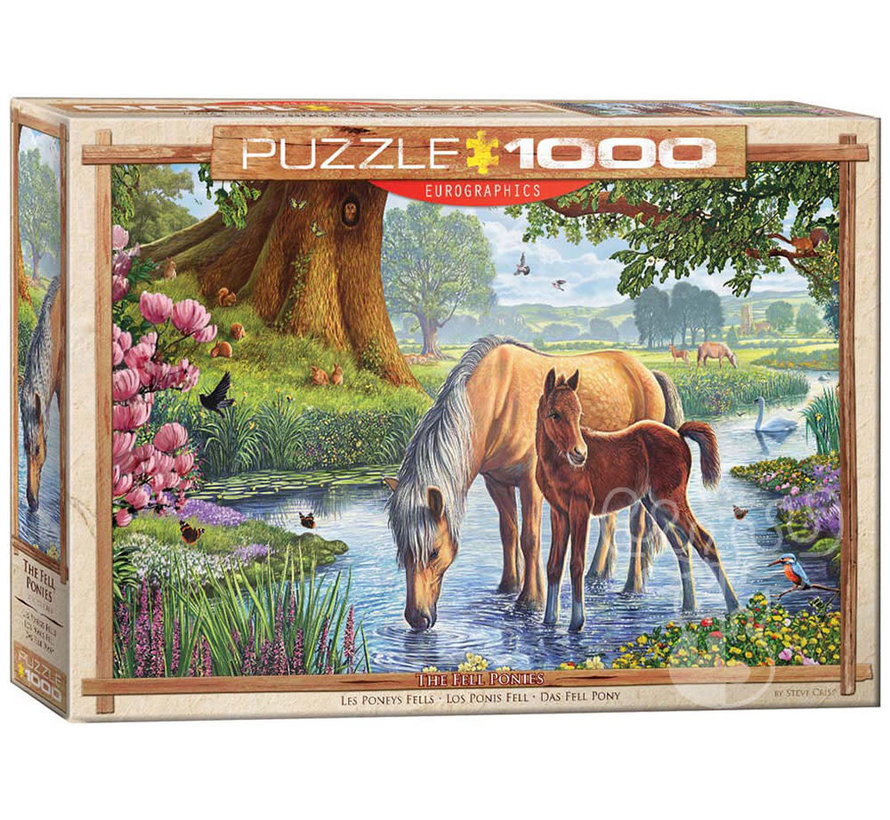 Eurographics Great Outdoors: The Fell Ponies Puzzle 1000pcs RETIRED