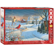 Eurographics Eurographics Artist Label Timm: Country Cardinals Puzzle 1000pcs