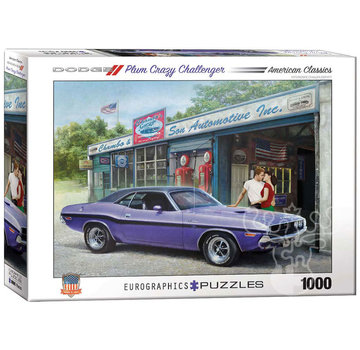 Eurographics Eurographics Automotive: Dodge Plum Crazy Challenger Puzzle 1000pcs