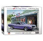 Eurographics Automotive: Dodge Plum Crazy Challenger Puzzle 1000pcs