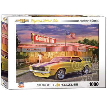 Eurographics Eurographics Automotive: Chevrolet Daytona Yellow Zeta Puzzle 1000pcs
