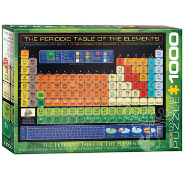 Eurographics Eurographics The Periodic Table of the Elements Puzzle 1000pcs