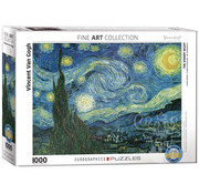 Eurographics Eurographics Fine Art van Gogh: Starry Night (Nuit Etoilee) Puzzle 1000pcs