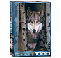 Eurographics Photography Animal: Gray Wolf Puzzle 1000pcs