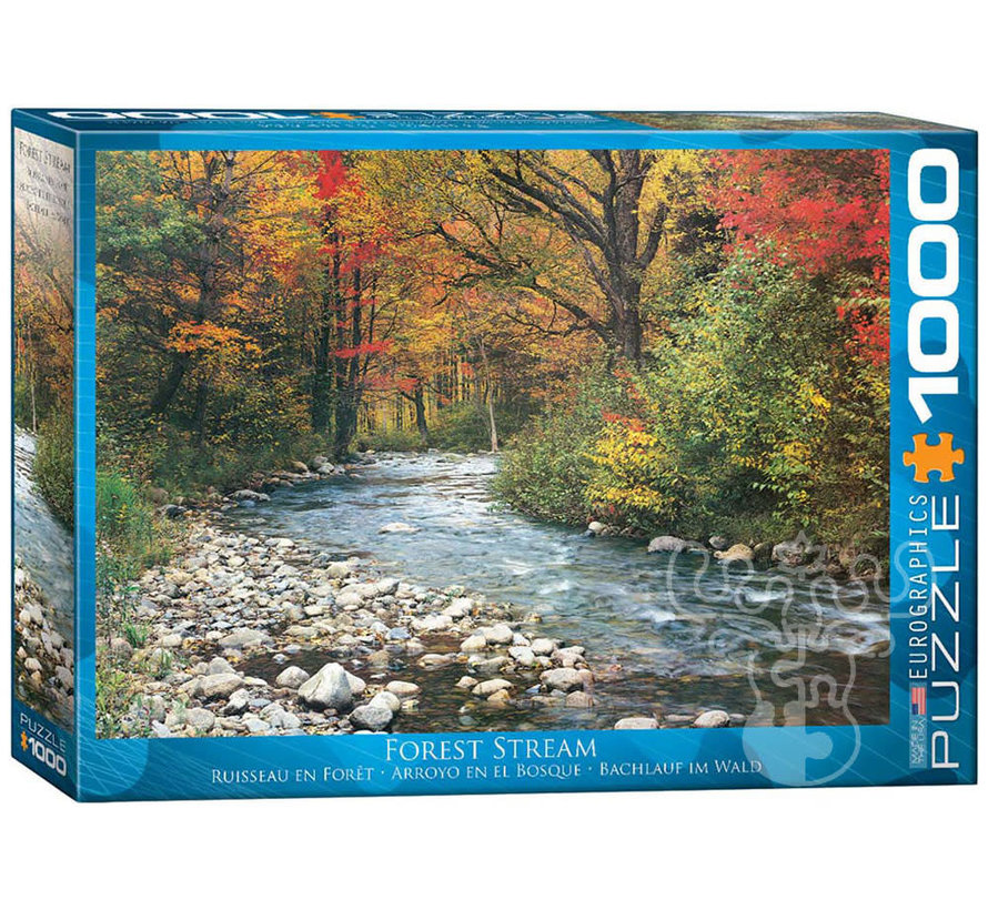 Eurographics Photography Scenic: Forest Stream Puzzle 1000pcs