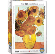 Eurographics Eurographics Fine Art van Gogh: Twelve Sunflowers Puzzle 1000pcs