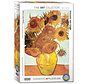Eurographics Fine Art van Gogh: Twelve Sunflowers Puzzle 1000pcs
