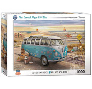 Eurographics Eurographics Automotive: VW The Love & Hope VW Bus Puzzle 1000pcs