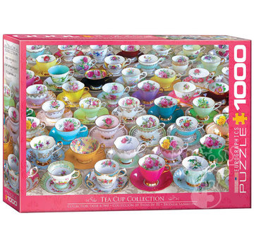 Eurographics Eurographics Teacup Collection Puzzle 1000pcs