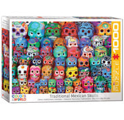 Eurographics Eurographics Colors of the World: Traditional Mexican Skulls Puzzle 1000pcs