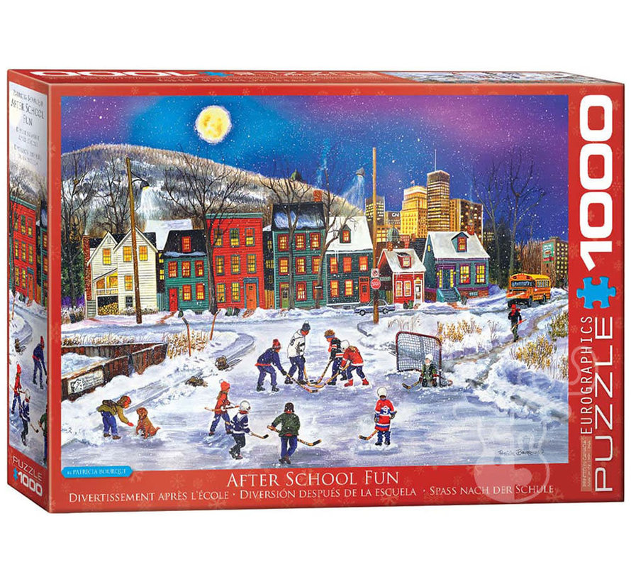 Eurographics Artist Label Bourque: After School Fun Puzzle 1000pcs